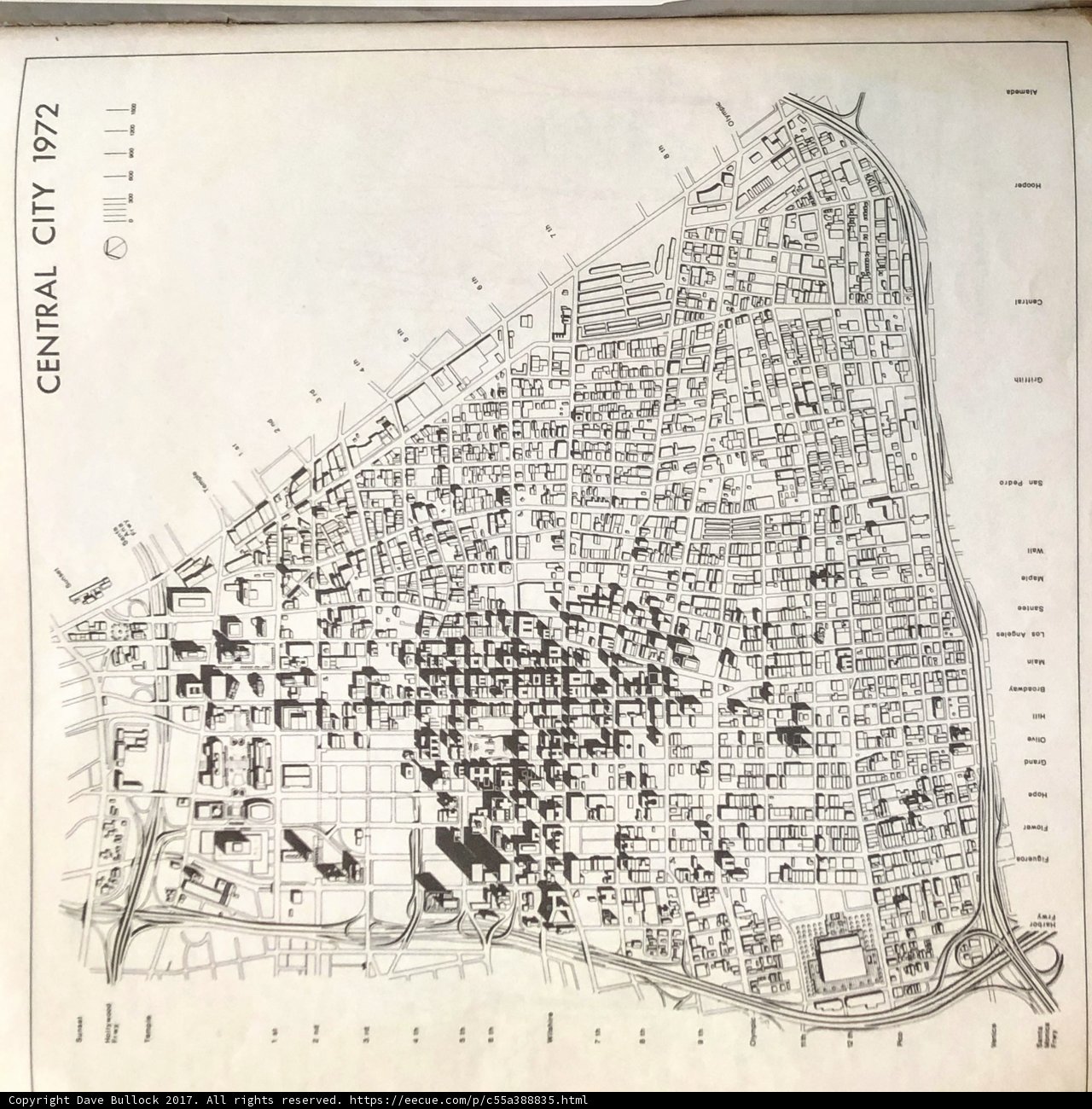 Vintage Map of Chicago