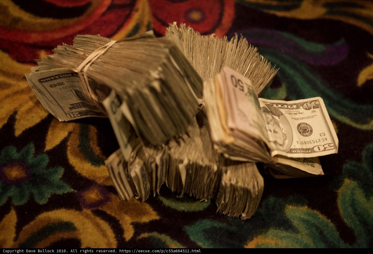 Cash on the Rug
