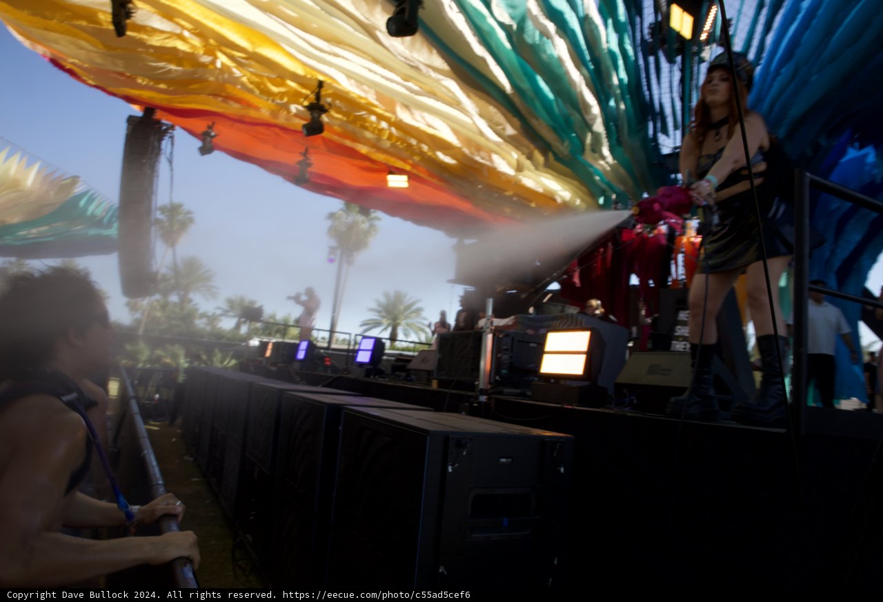 Energetic Moment at Coachella 2024