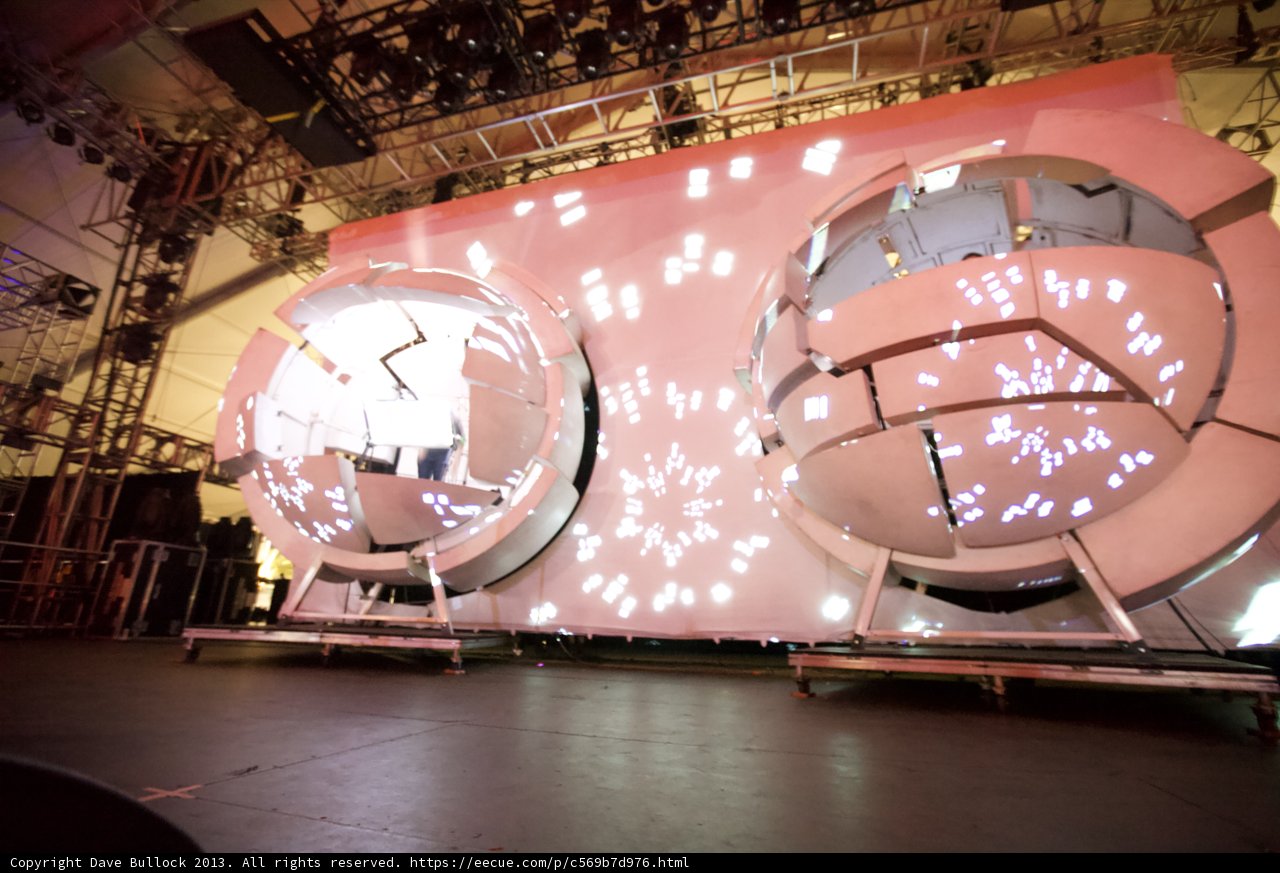 Illuminating the Music on a Sphere Stage