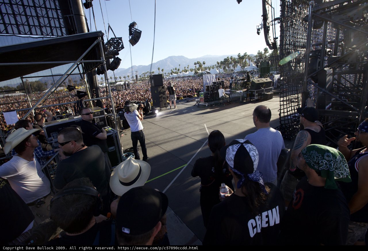 Captivating Concert Crowd at Coachella 2009
