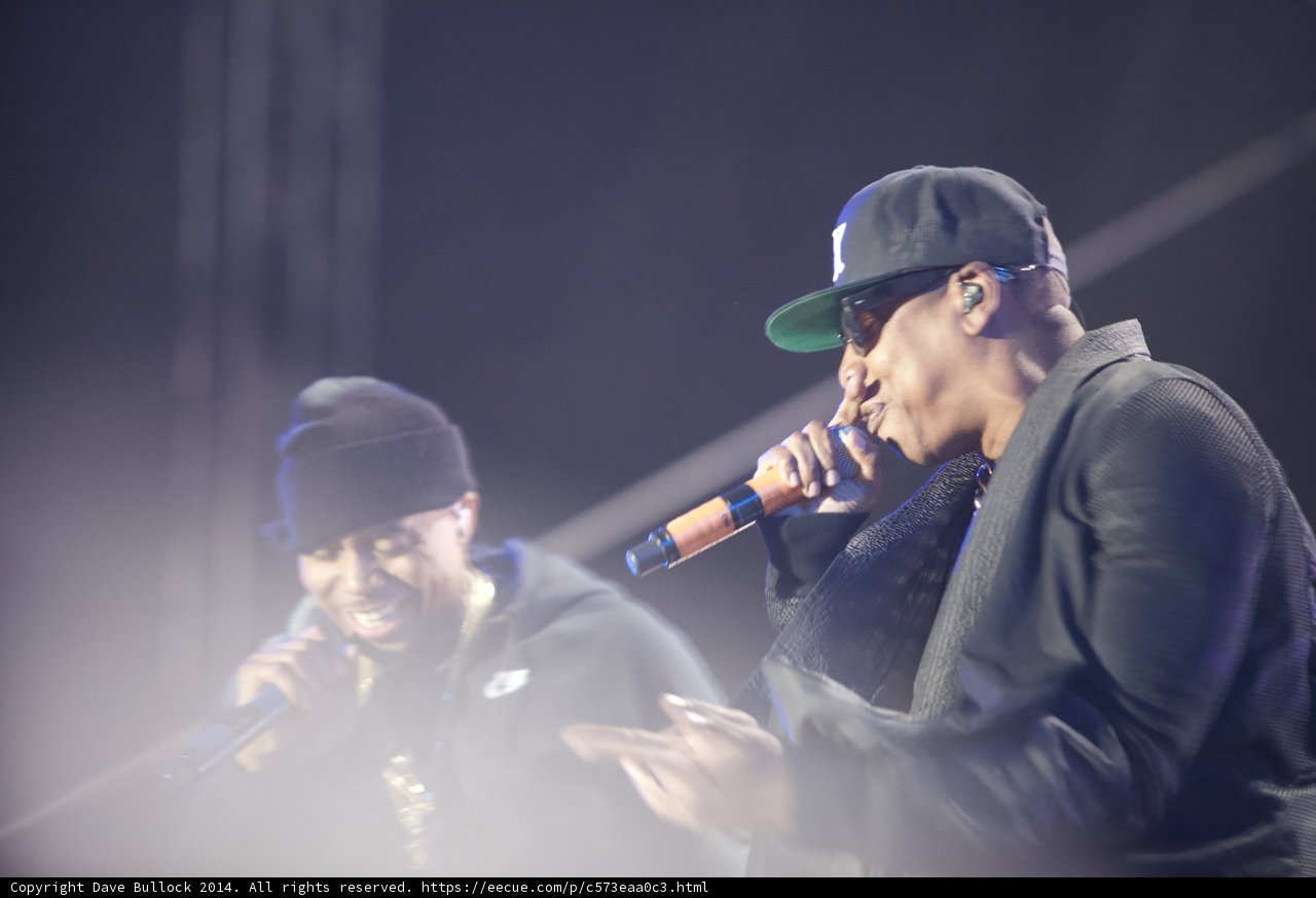 Duo in Hats Performing at Coachella