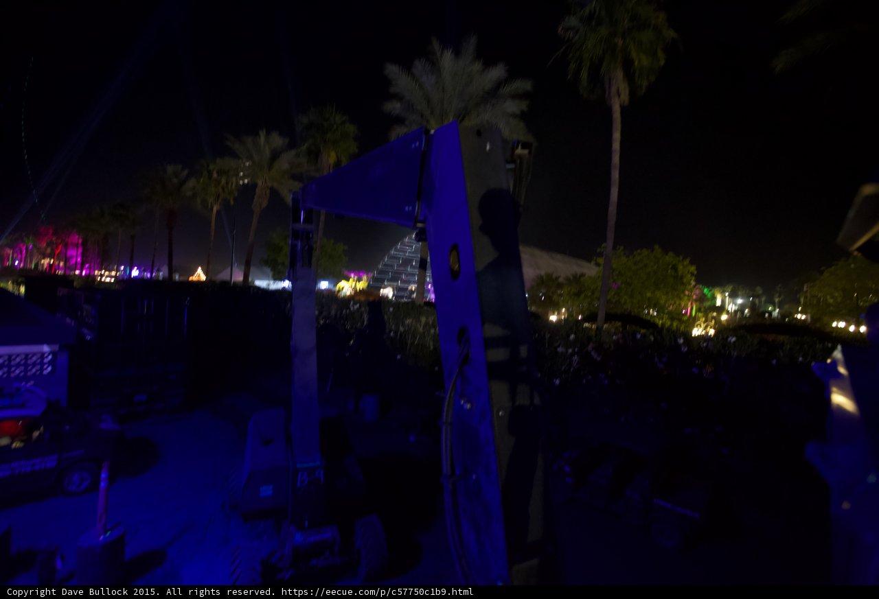 Palm Trees and Stage Lights