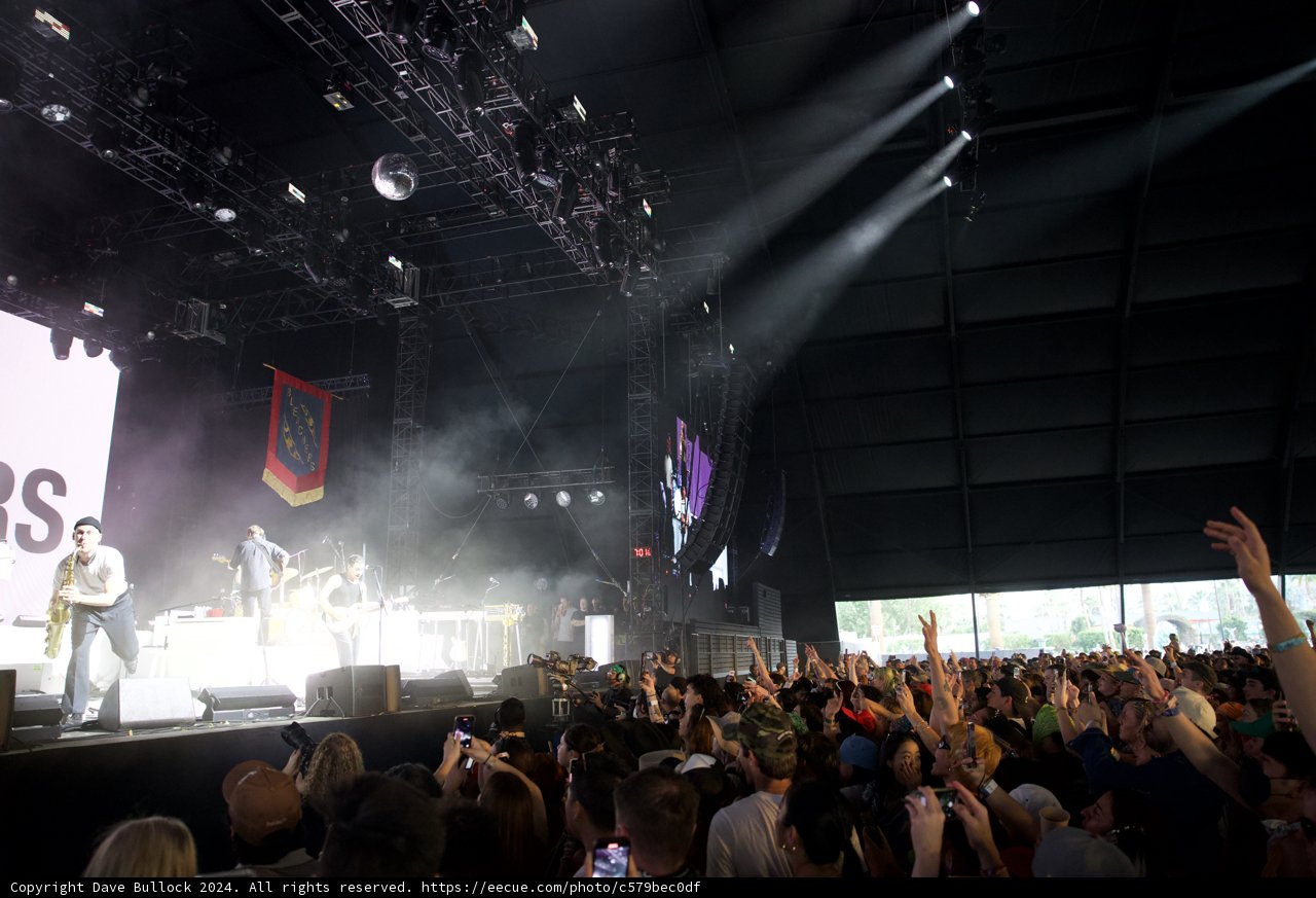 Electrifying Energy: A Live Moment at Coachella 2024
