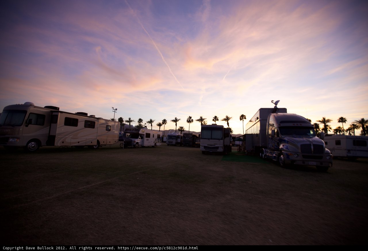 Transportation at Coachella
