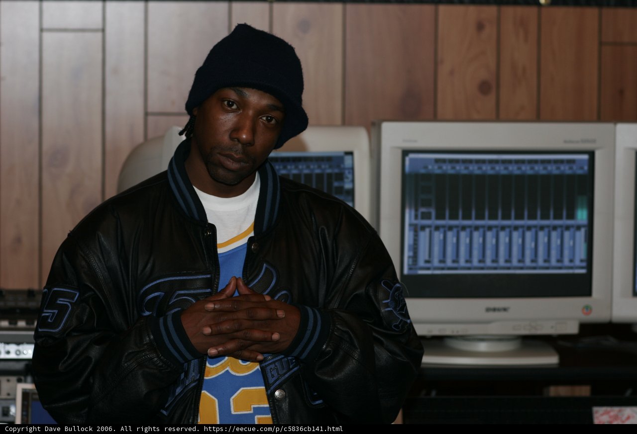 MC Eiht at the Computer