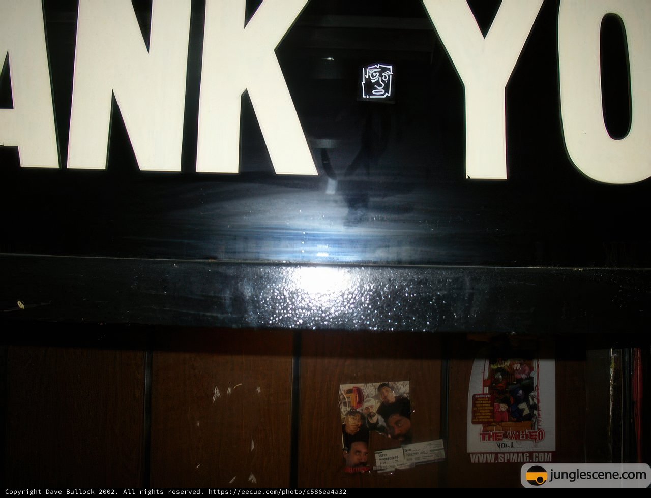 Thank You Sign Displayed on Wall