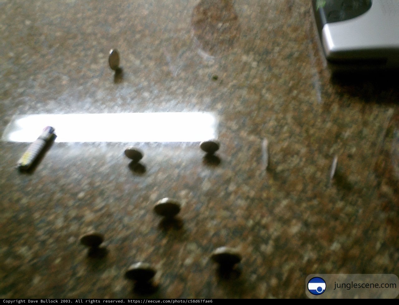 Metal Objects on a Table