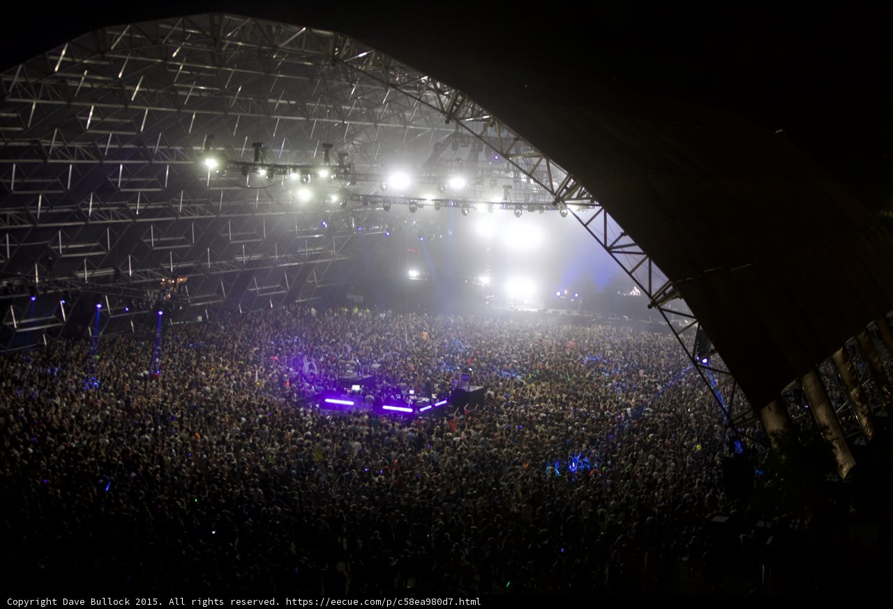 A Sea of Fans Rocking Out at Coachella