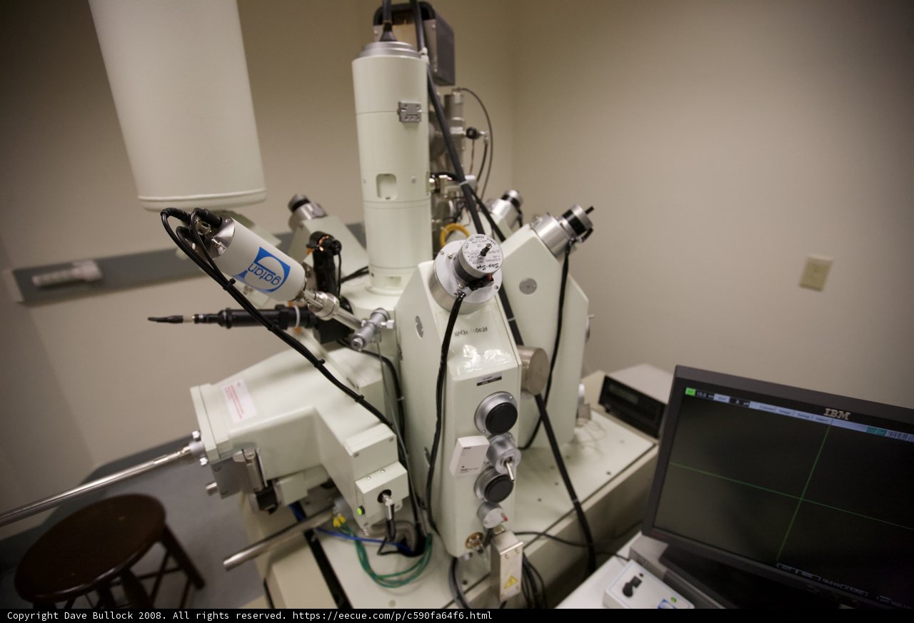 High-Tech Equipment in an Electronics Room