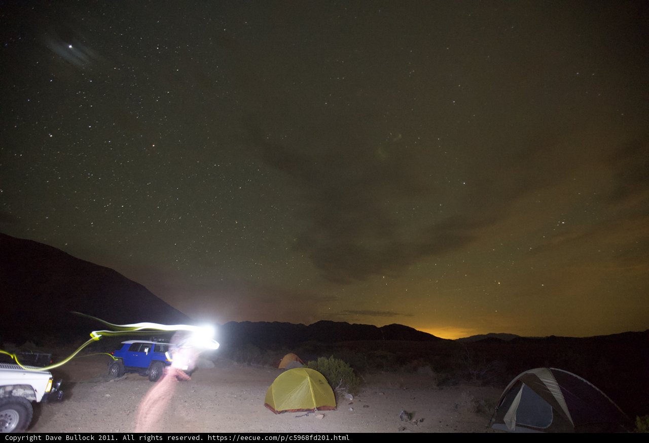 Nighttime Exploration in the Desert