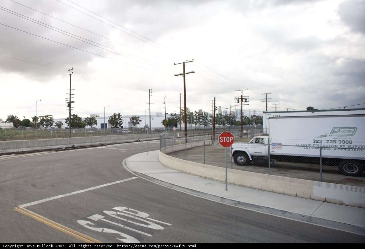 Lone Truck on the Road
