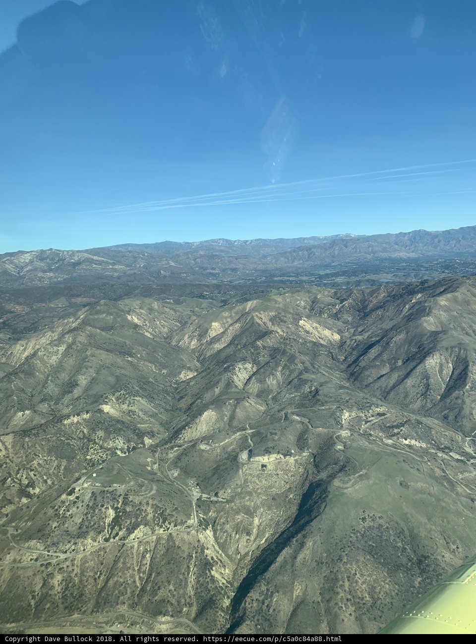 Majestic Mountain Range from Above