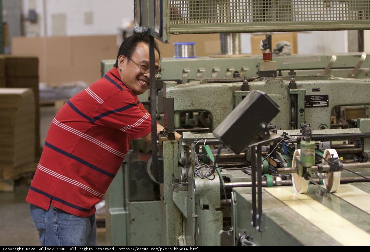 The Hardworking Man in the Factory