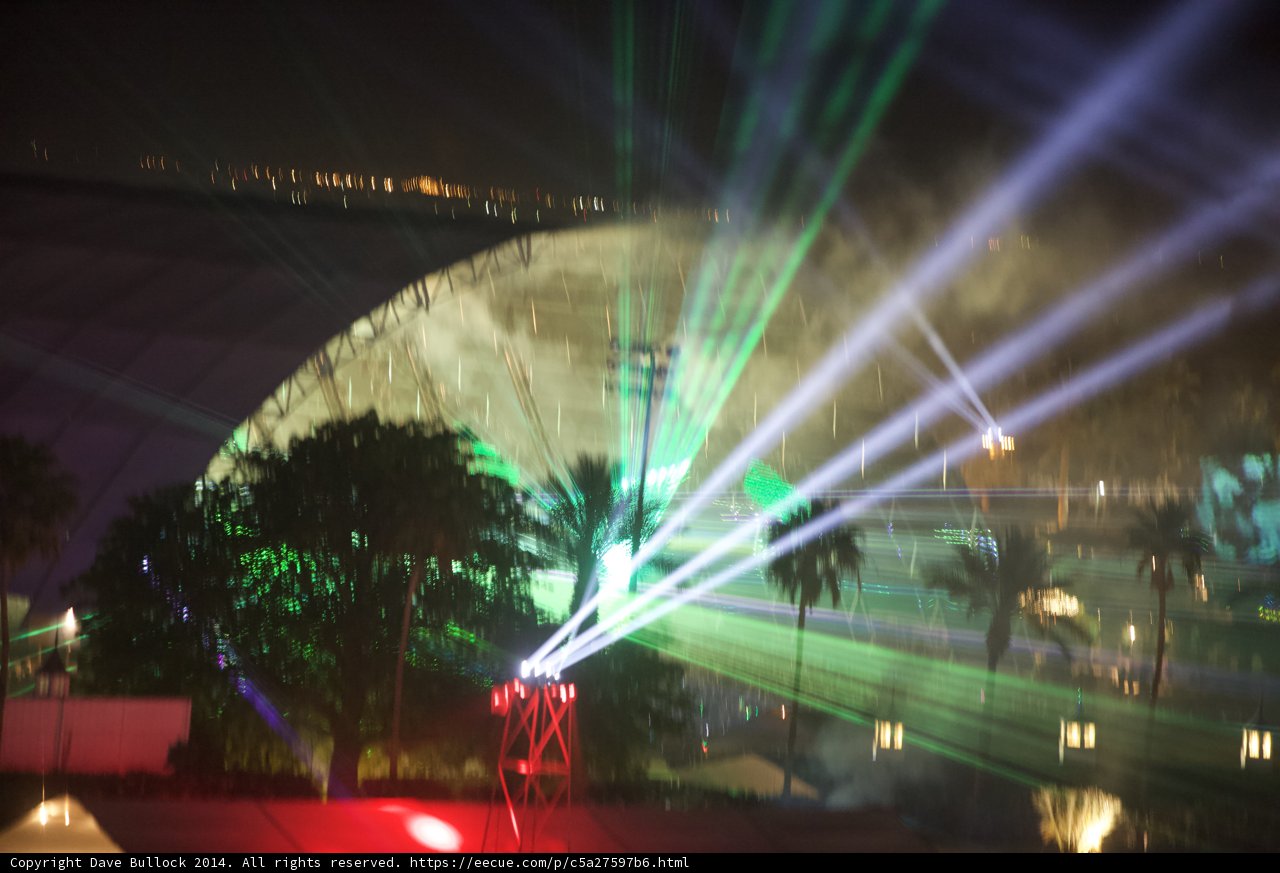 The Spectacular Light Show at Coachella