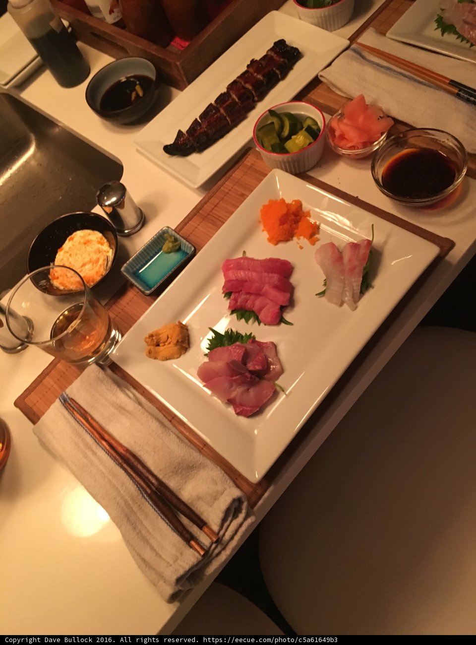 Sushi Platter at The Broad