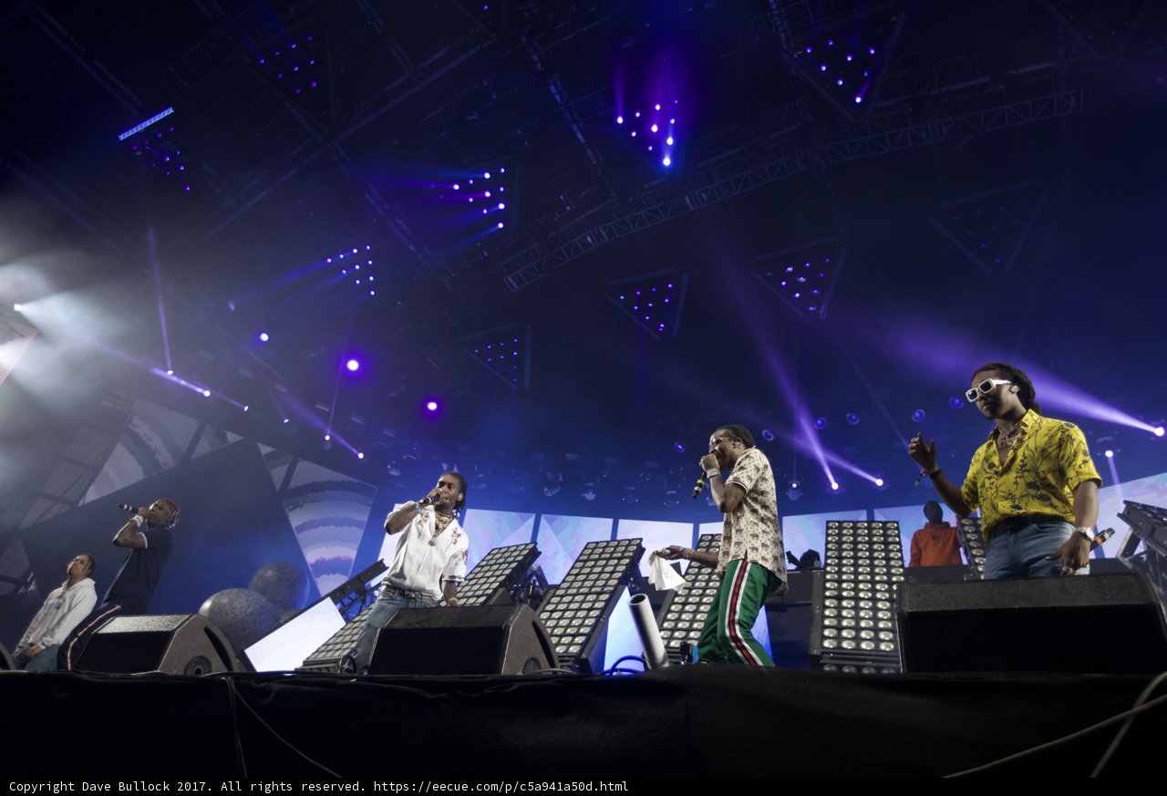 Lights, Music, and the Crowd at Coachella