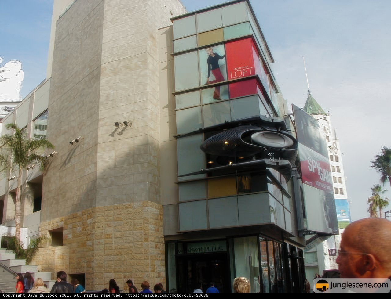 Cityscape at the Shopping Mall