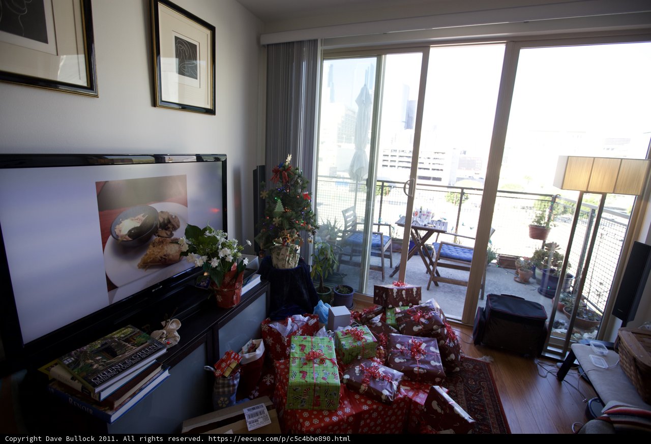 Festive Living Room Decor