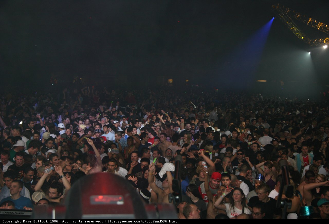 Lights, Music, and a Crowd in 2006