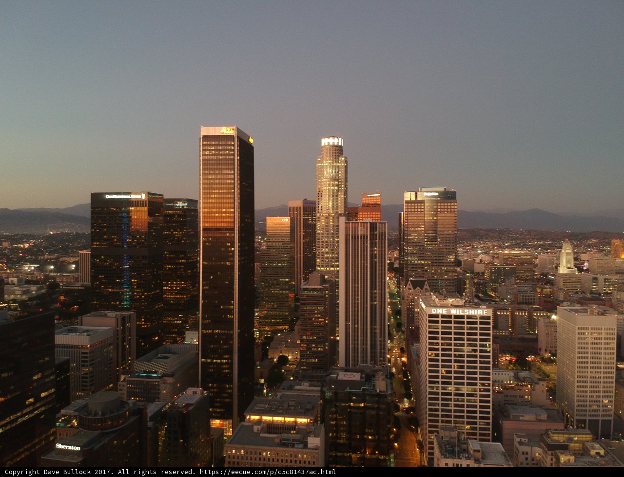 Cityscape at Dusk