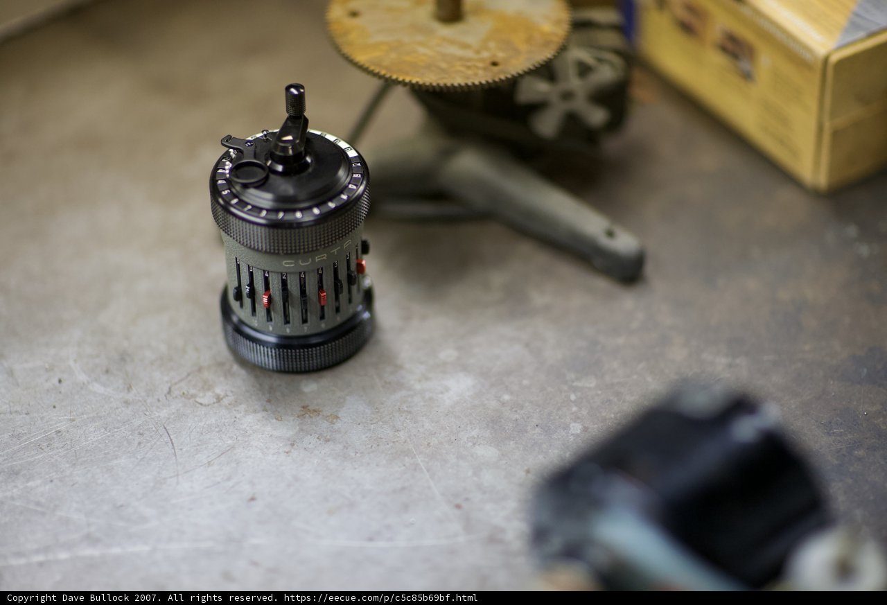 Small Black Motor on Table