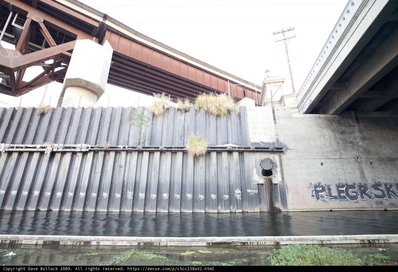 Graffiti on LA Canal Bridge