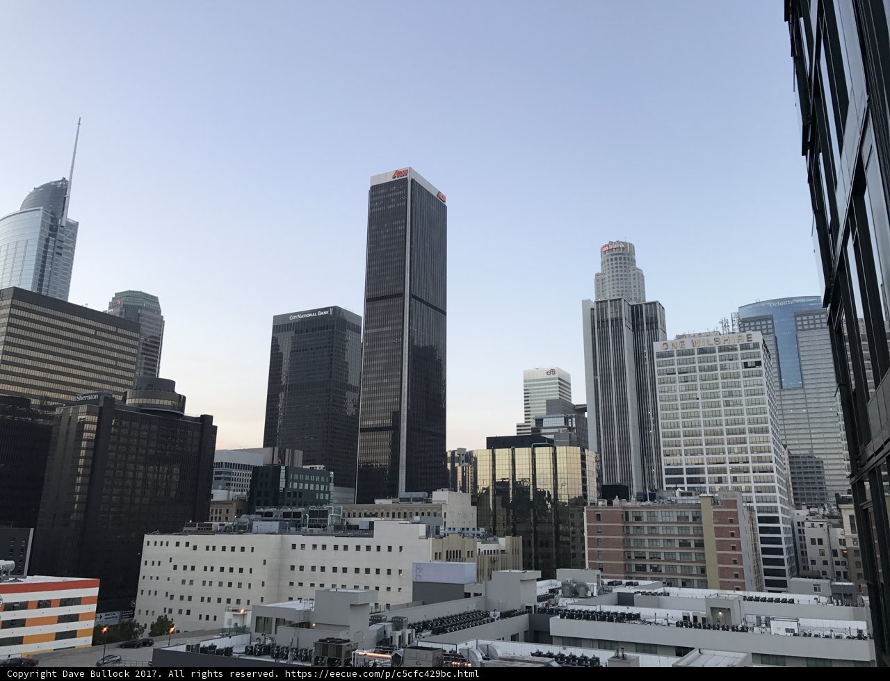 Cityscape of Los Angeles