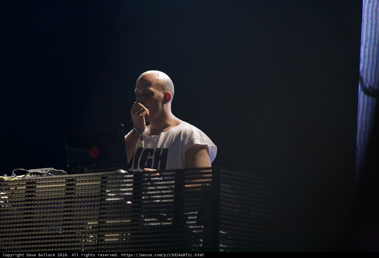 The DJ at Coachella