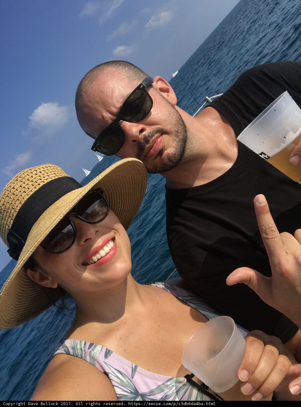 Boating with a cold one