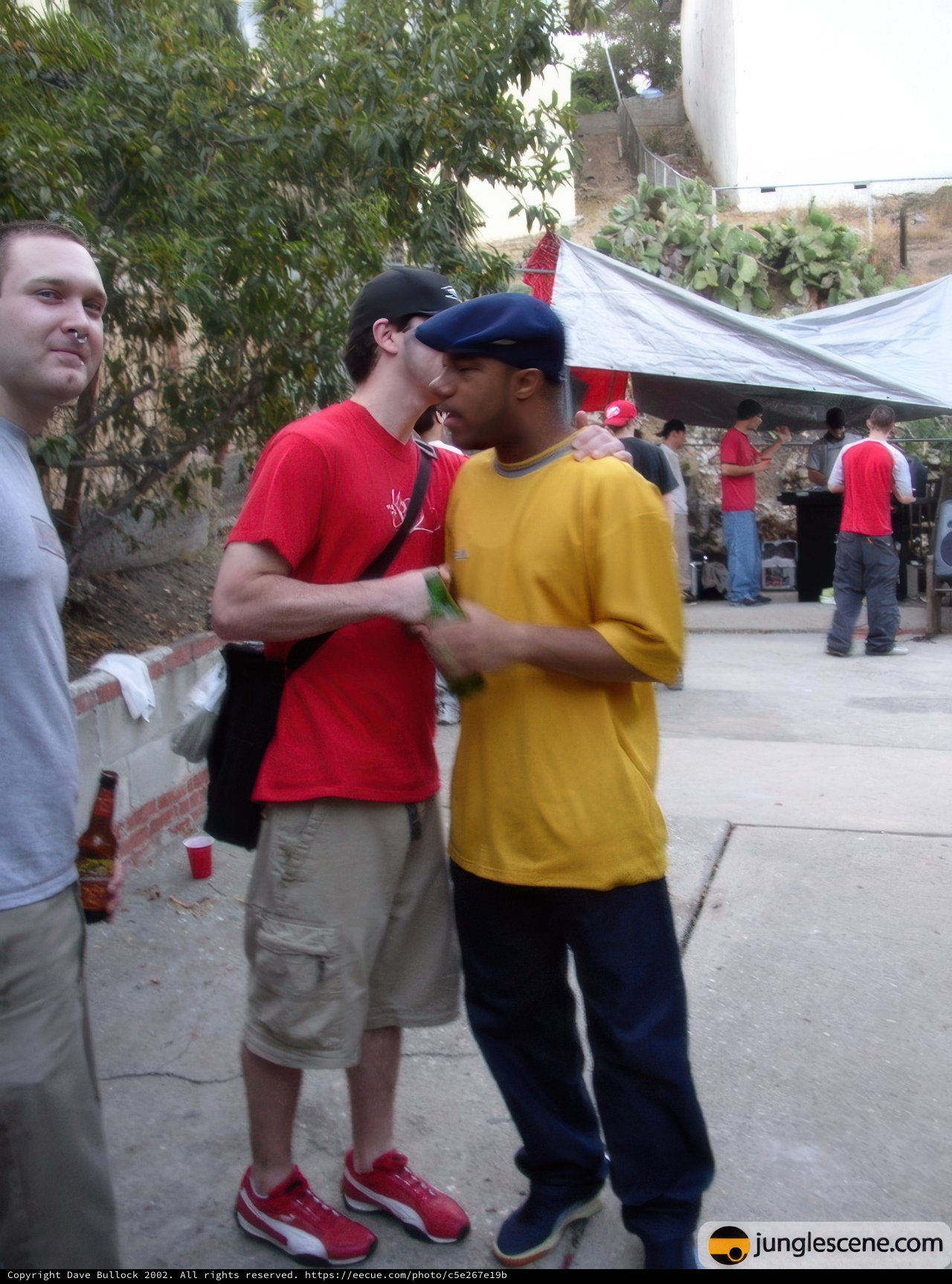 Group of Men Hanging Out