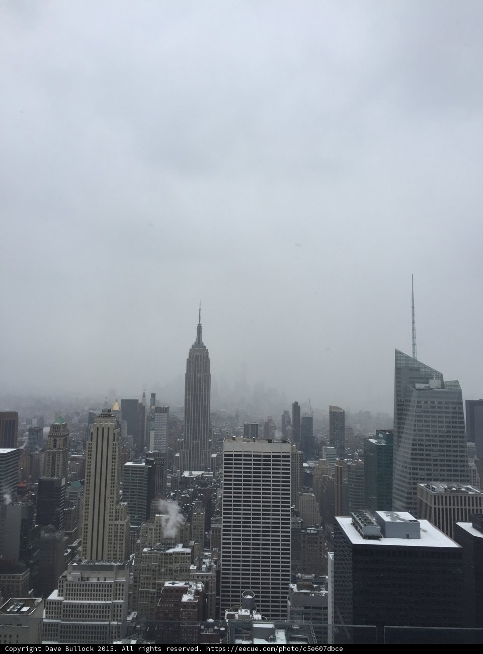 Hazy Metropolis View