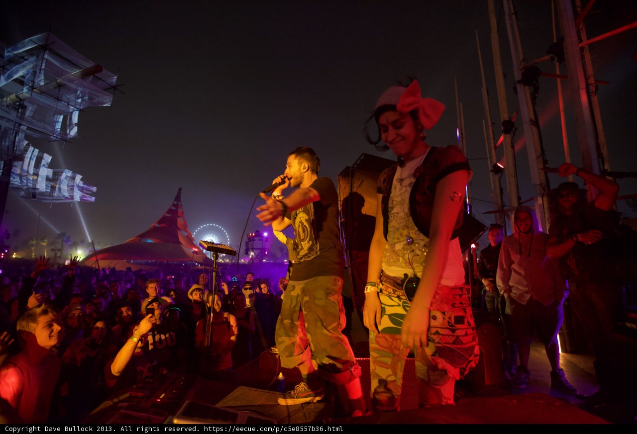 Nighttime Concert Performance