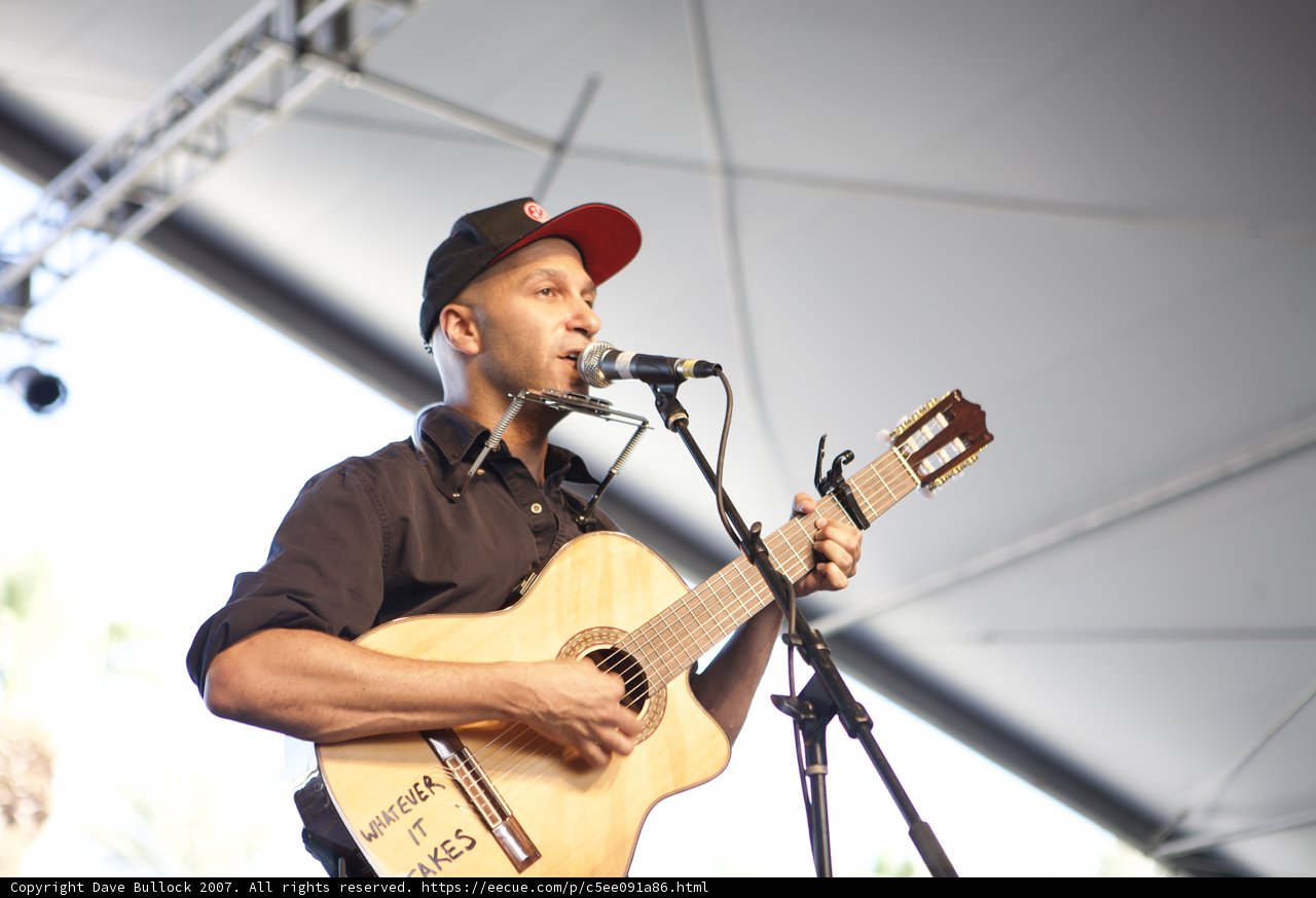 Tom Morello Rocks the Guitar at Coachella
