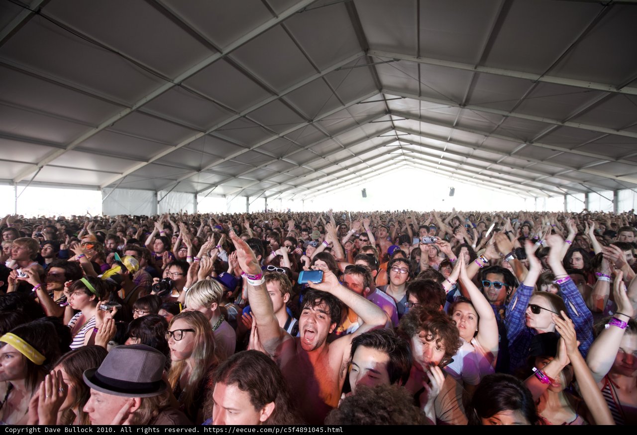 Coachella Crowd Goes Wild