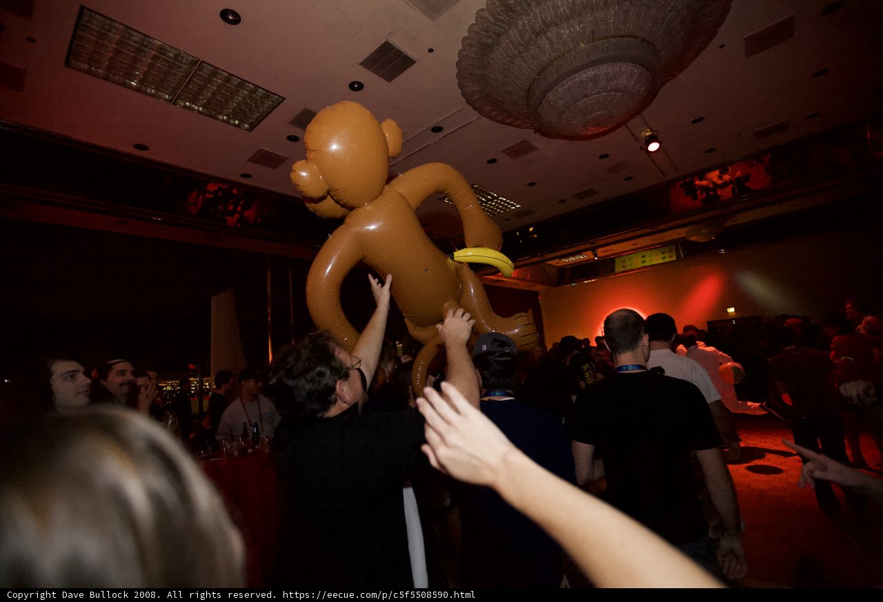 Balloon Crowd at Urban Nightclub