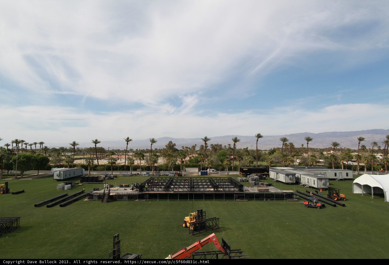 The Stage at Palm Springs Music Festival