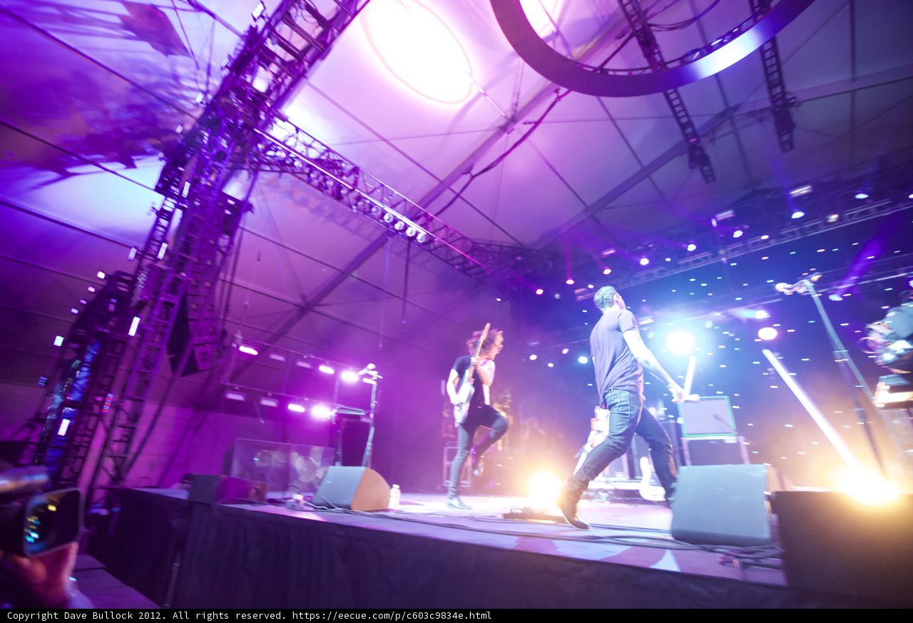 Rocking the Stage at Coachella 2012