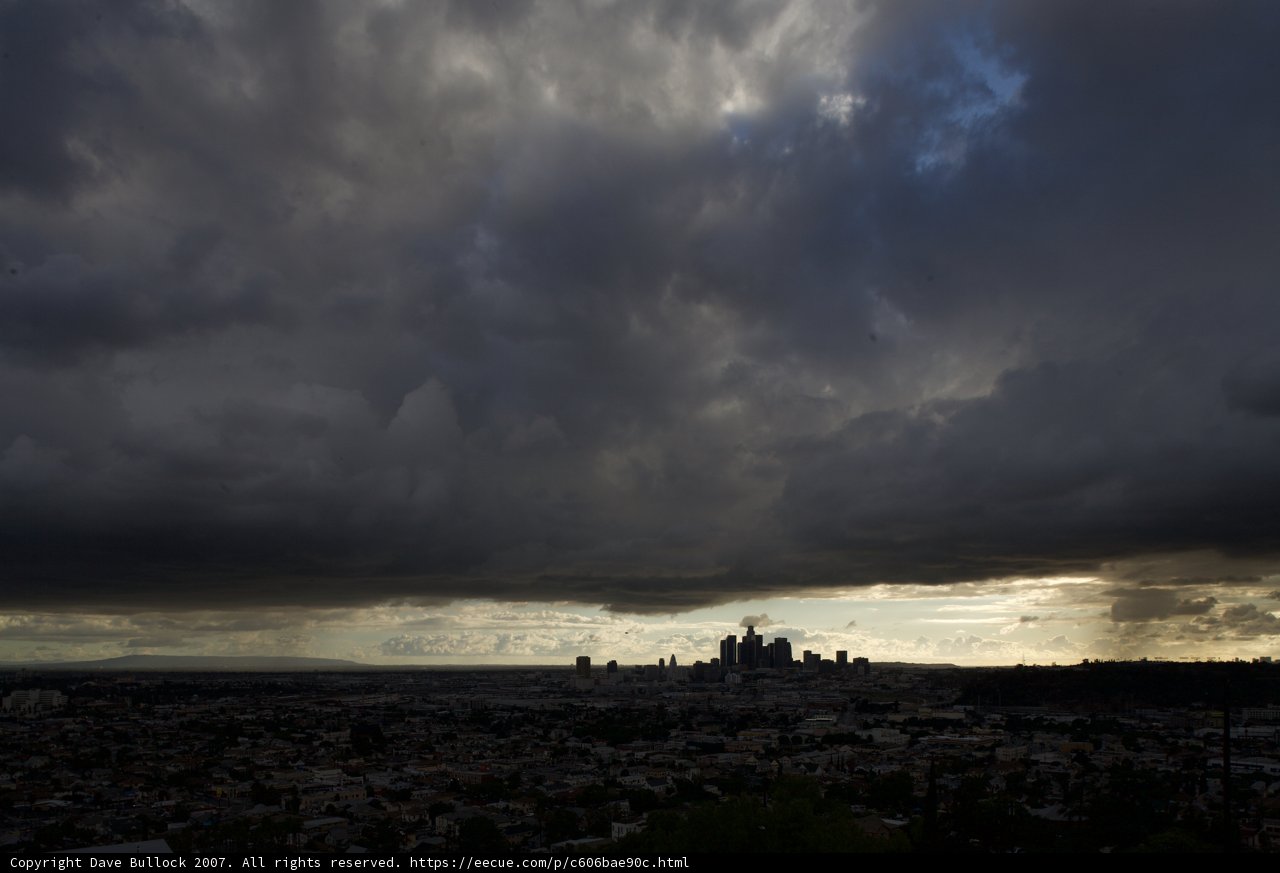 Stormy Skies over LA