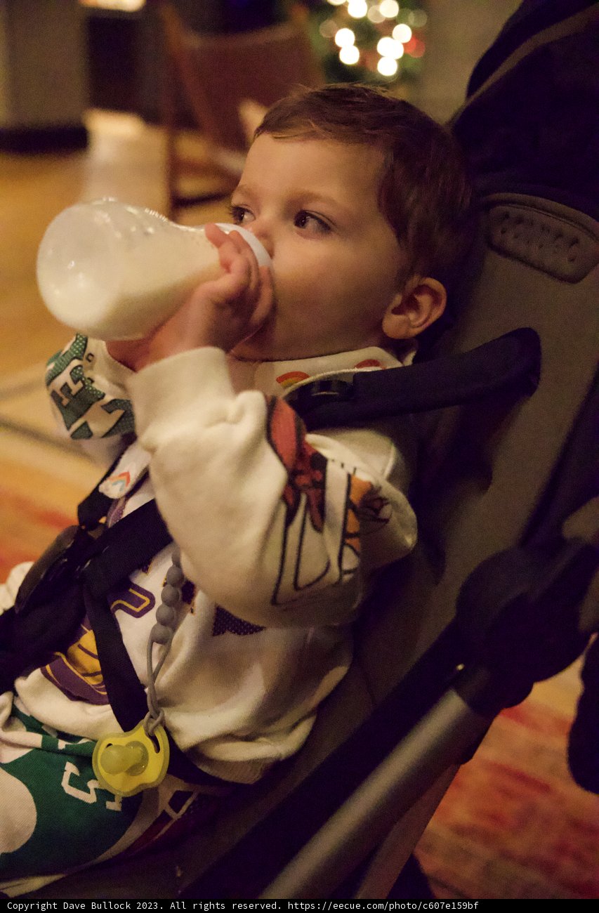 Baby's First Sip in Japan Town