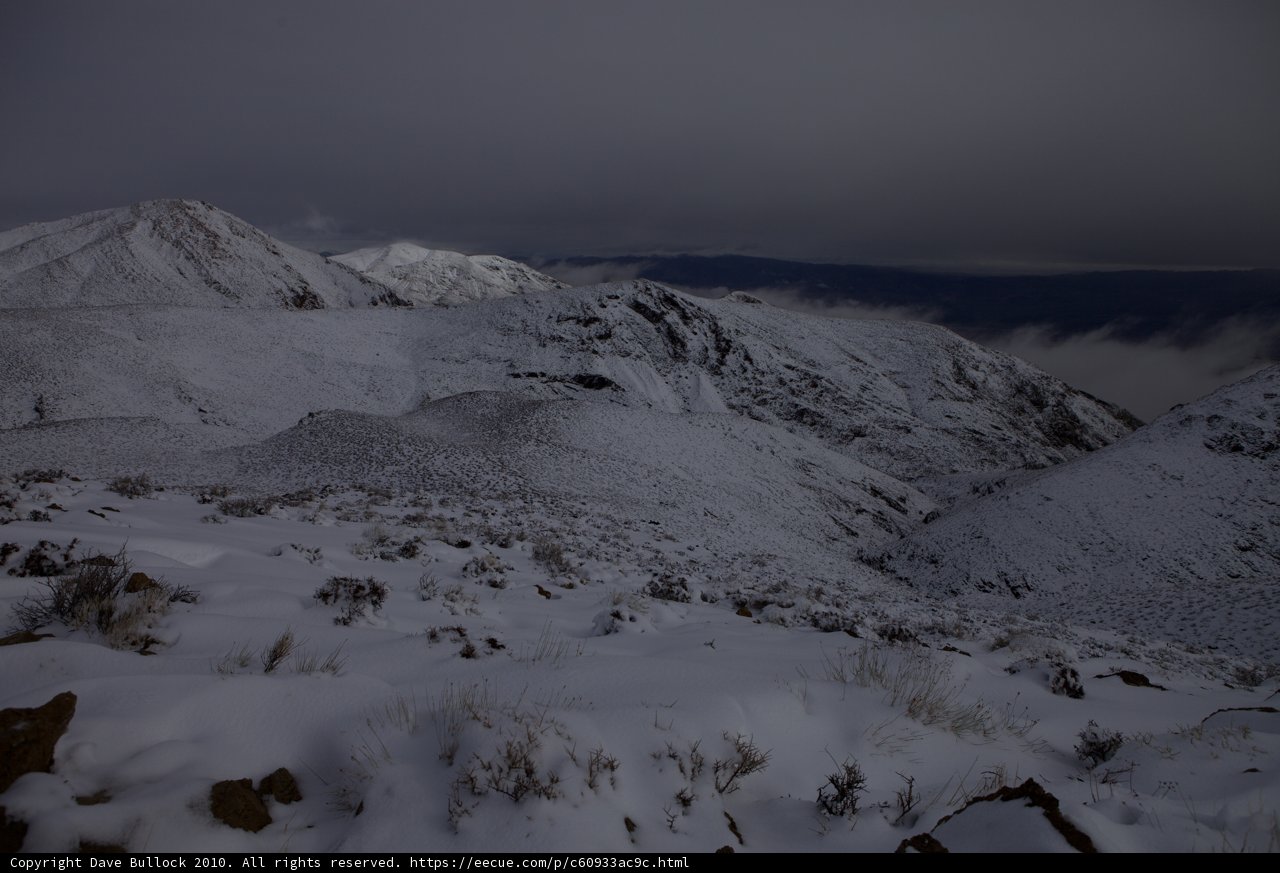 Majestic Snow-Capped Mountain Range