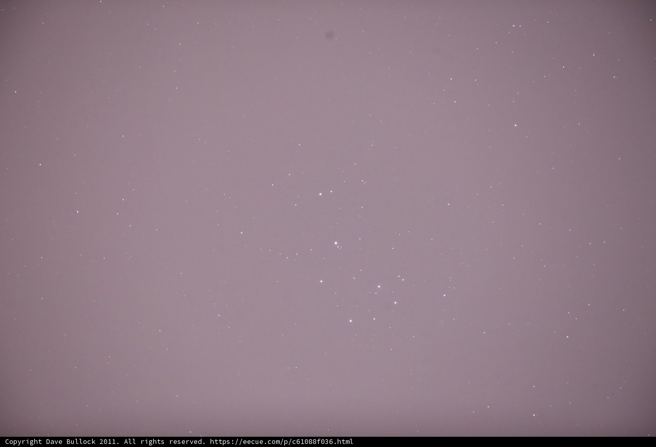 A Glimpse of the Starry Night
