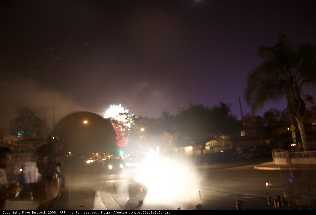 Fourth of July Fireworks Celebration