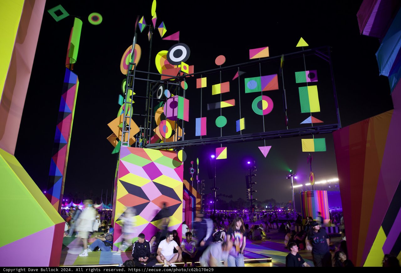 Kaleidoscopic Nights at Coachella 2024