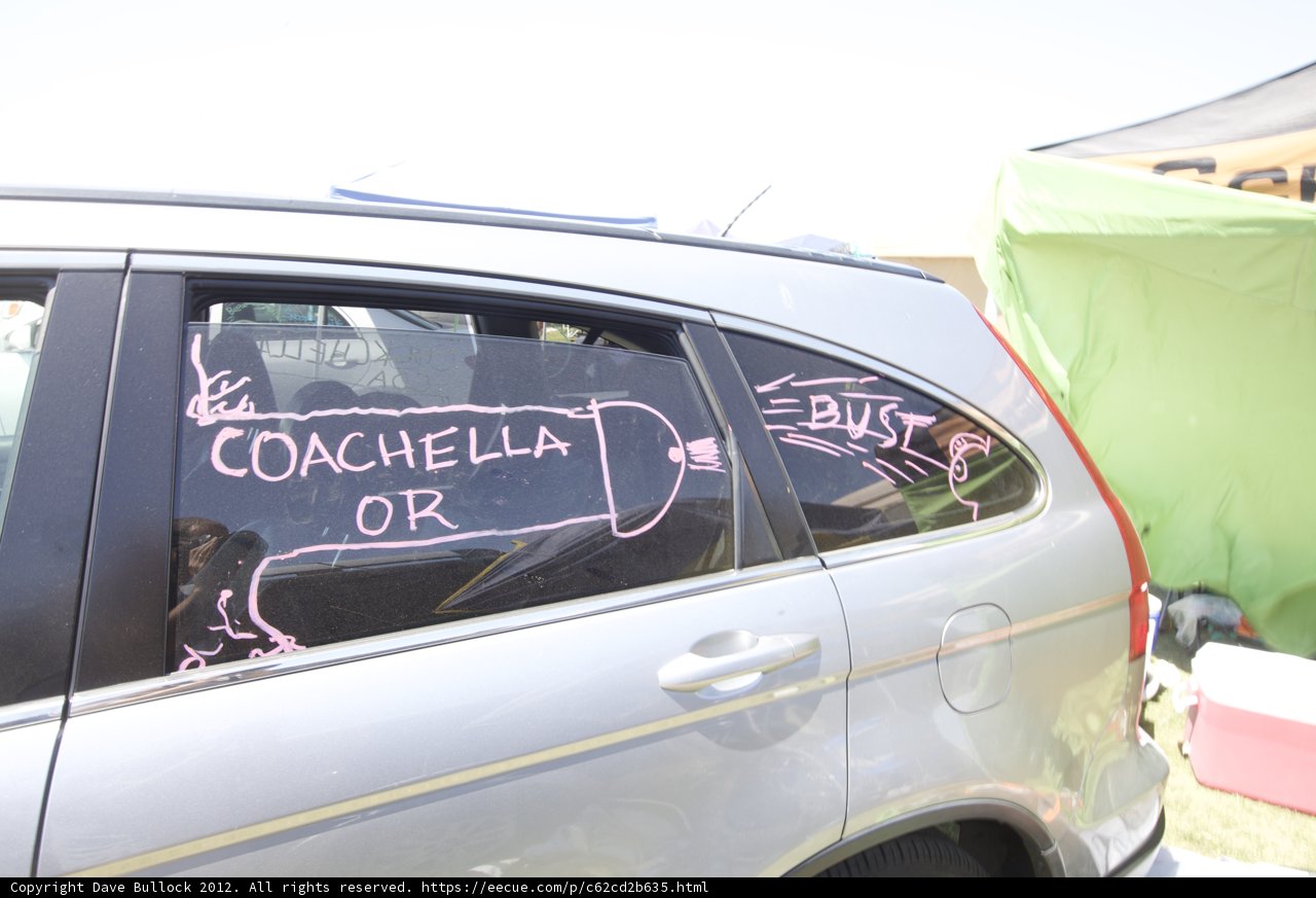 Chalked-Up Car