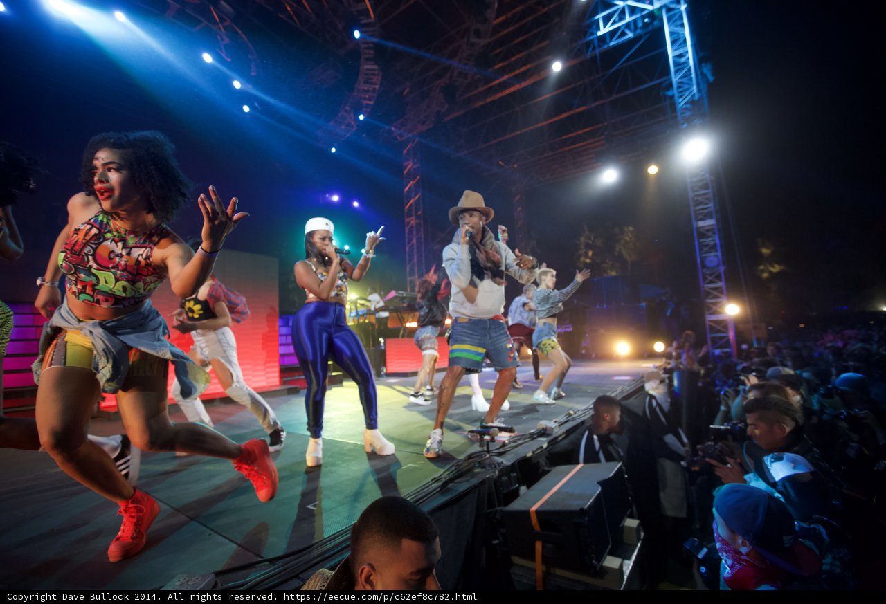 Group Performance with Pharrell Williams