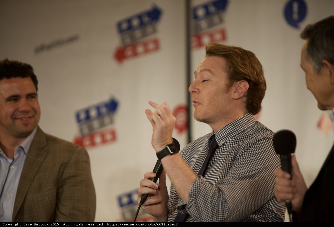 Press Conference with Clay Aiken and Bill Burton