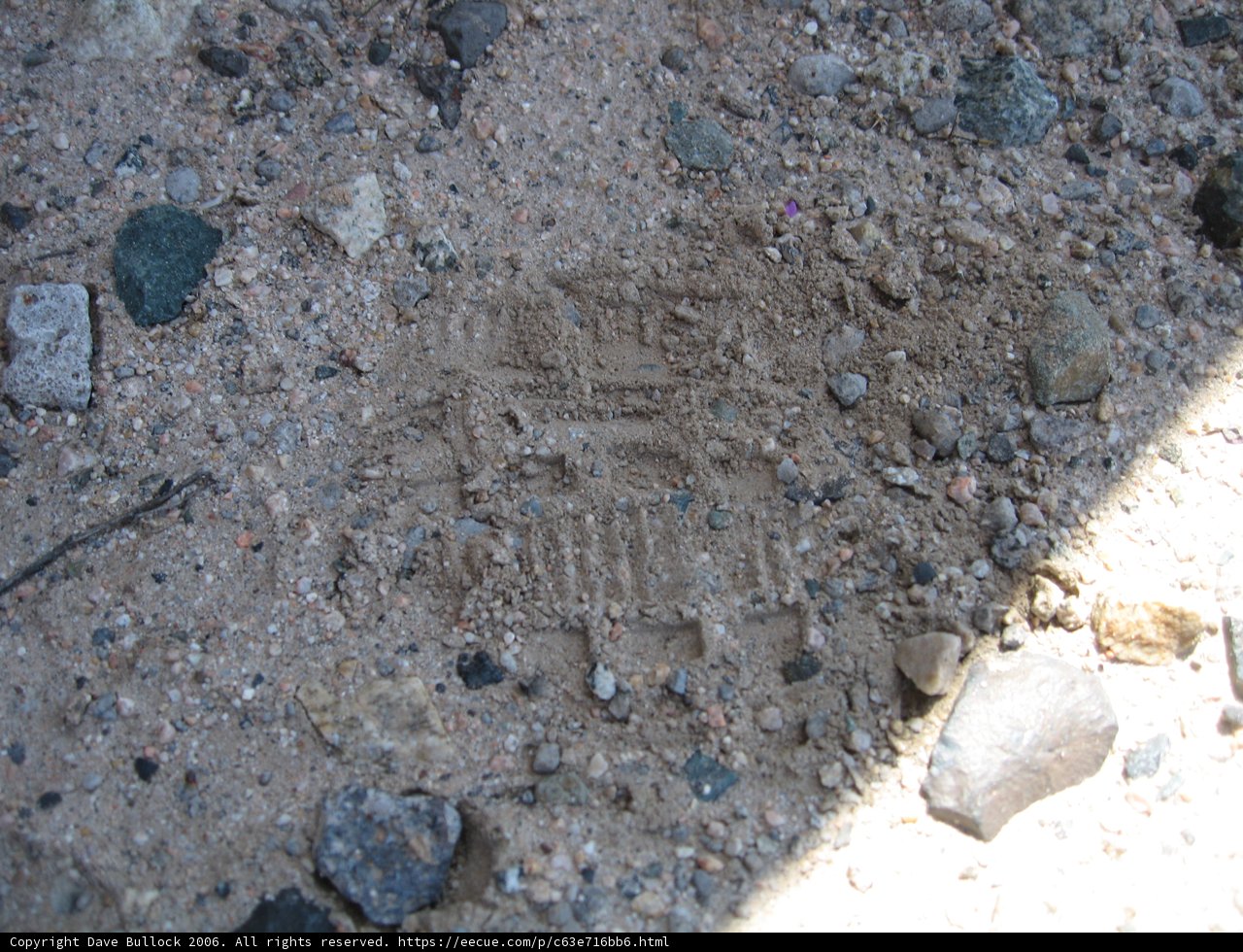 The Enigmatic Piece of Writing on the Soil