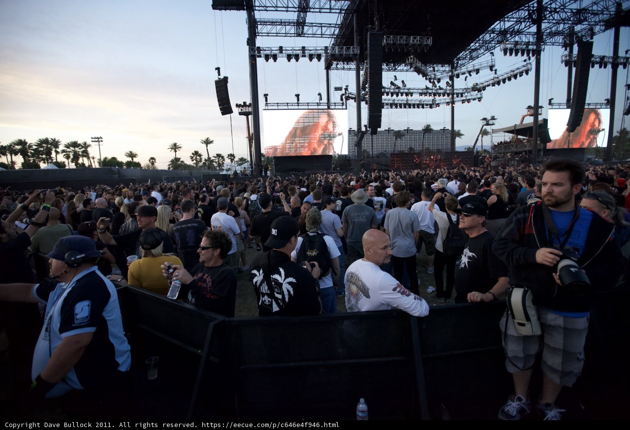 Sunset Concert Crowd