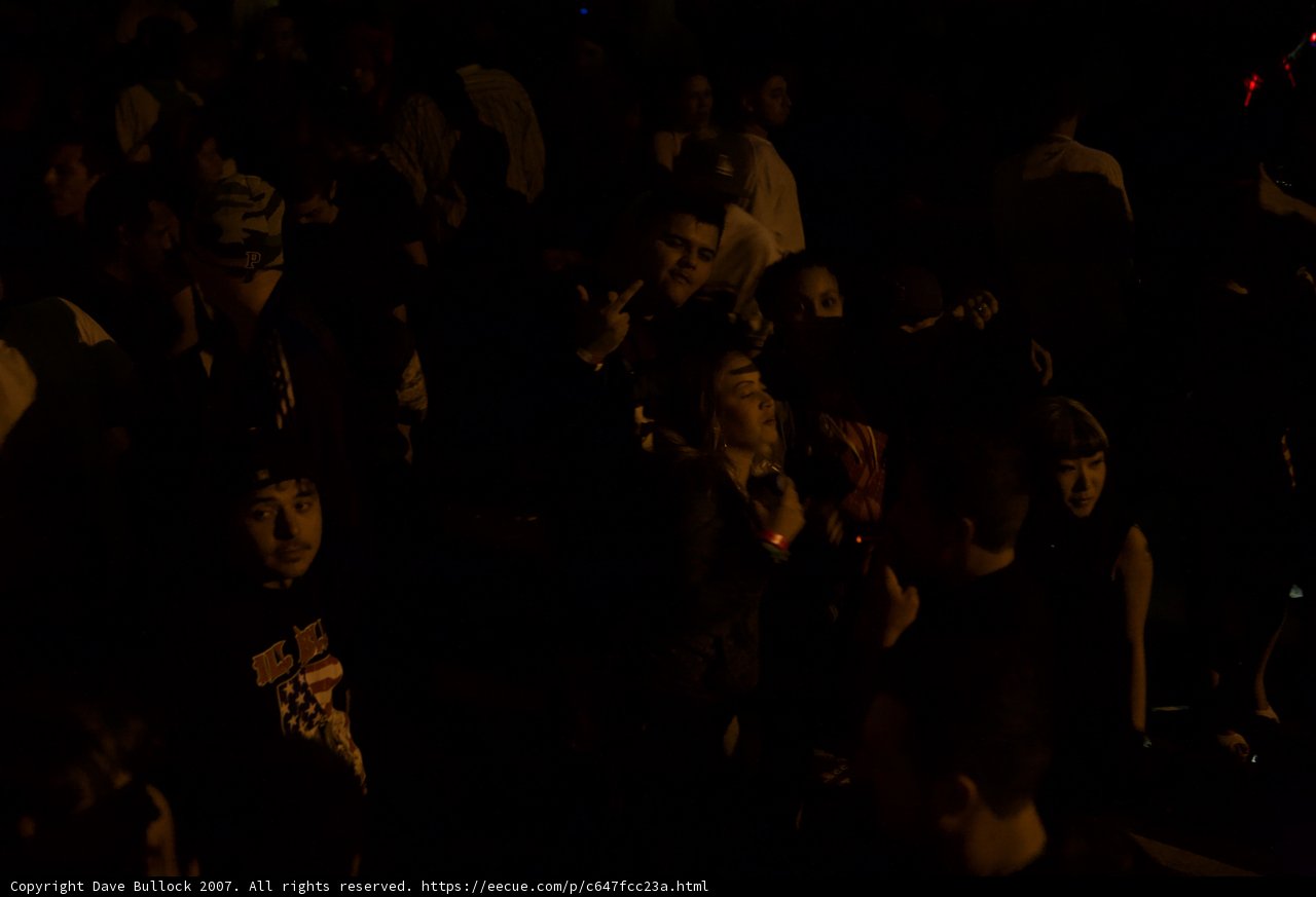 Glowing Crowd